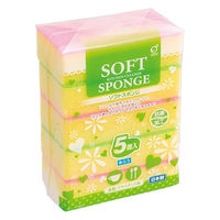 オカザキ ソフトスポンジ 5個入 4986614254601 1個（直送品）
