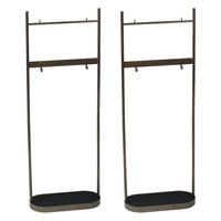 「ASPESH」 アスペシュ アンブレラスタンド (ツールスタンド) 2個セット IF-N0046-2P-GLD 1セット(2個入)（直送品）