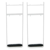 「ASPESH」 アスペシュ アンブレラスタンド (ツールスタンド) 2個セット IF-N0046-2P-WHT 1セット(2個入)（直送品）