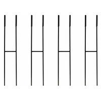 住まいスタイル アイアン製植物サポーター延長脚 4本セット IF-N0051-4P 1セット(4本入)（直送品）