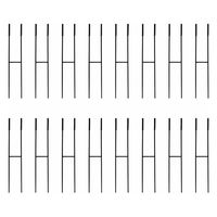 住まいスタイル アイアン製植物サポーター延長脚 16本セット IF-N0051-16P 1セット(16本入)（直送品）