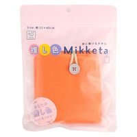 小杉善 【推し色タオルハンカチ】Mikketa(オレンジ)25×40cm MKT-46OR(6)PP 1枚（直送品）