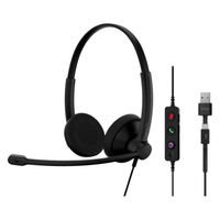 EPOS ヘッドセット IMPACT 100MS Stereo USB-C+A 1001421 1個（直送品）