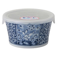 西海陶器 波佐見焼 兎濃唐草 ノンラップ鉢 小 1箱(5個入) 74198（直送品）