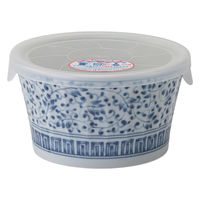 西海陶器 波佐見焼 藍染唐草 ノンラップ鉢 小 1箱(5個入) 74196（直送品）