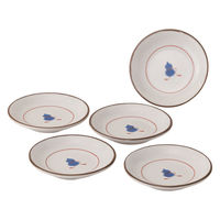 西海陶器 錦瓢絵 小皿揃 31242 1セット（直送品）