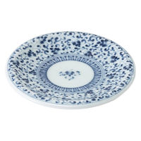 西海陶器 波佐見焼 藍染唐草 豆皿 1箱(10個入) 74178（直送品）