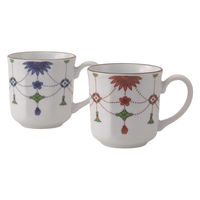 西海陶器 瓔珞文 マグペア 31205 1セット（直送品）