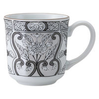 西海陶器 波佐見焼 エレガンス マグ 銀 1箱(3個入) 74145（直送品）