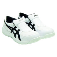 アシックス ウィンジョブ CP211 SLIP-ON ホワイト×ブラック 26.5cm 1273A031.100ー26.5 1足