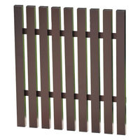 (株)TOKO 後付けフェンスA01型幅71.8cm高さ80cm(ダーク) GFATO071080BD 1S(1S)（直送品）