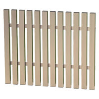 (株)TOKO 後付けフェンスA01型幅96.7cm高さ100cm(ステン) GFATO096100UC 1S(1S)（直送品）