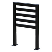 (株)TOKO コーナーガードボーダータイプ(ブラック) GFGUA01KC 1S(1S)（直送品）