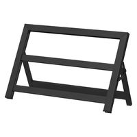 (株)TOKO 簡易フェンスワイドフレームタイプ(ブラック) GFKAF04KC 1S(1S)（直送品）