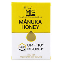 メディカルインキュベーションシステム MIS マヌカハニー UMF10+ MGO261+ 250g 9421904179585 1箱（直送品）