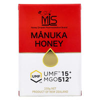 メディカルインキュベーションシステム MIS マヌカハニー UMF15+ MGO512+ 250g 9421904179592 1箱（直送品）
