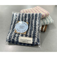 日繊商工 ありがとうございますのタグ付きハンカチ:ストライプ(色込) 484003-arigat-tag-30 1箱(30枚入)（直送品）