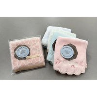 日繊商工 ありがとうございますのタグ付きハンカチ:プリュス(柄込) CUP-arigat-tag-90 1箱(90枚入)（直送品）