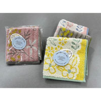 日繊商工 ありがとうございますのタグ付きハンカチ:花柄(柄込) NFhana-arigat-tag-90 1箱(90枚入)（直送品）