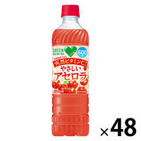 サントリーフーズ GREEN DA・KA・RA やさしいアセロラ 600ml 1セット（48本）