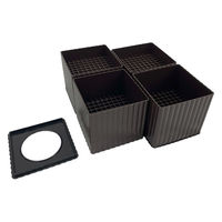 石丸合成樹脂 コタツ・テーブル用継脚 ハイヒール100(角型) 4945548015757 1セット（直送品）