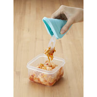 スマイルキッズ ふたがトングになる保存容器 350ml ATN-03MB 1個（直送品）