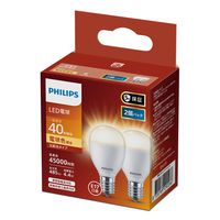 Philips LED電球 E17 広配光タイプ 40W相当 LDA4L-G-E17/E/K/2P 1箱(2個)（直送品）