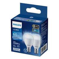 Philips LED電球 E17 広配光タイプ 60W相当 LDA7D-G-E17/E/K/2P 1箱(2個)（直送品）