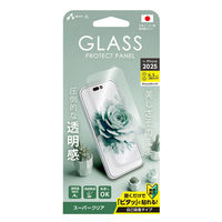 エアージェイ iPhone17用スーパークリア 液晶保護ガラス VGN-P25-CL 1枚（直送品）