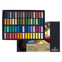 ターレンスジャパン レンブラントソフトパステルハーフスティック60色セット 473458 1個（直送品）