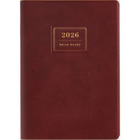 高橋書店 【2026年4月版】業務日誌 A5 1頁2日 エンジ 903 1冊（直送品）