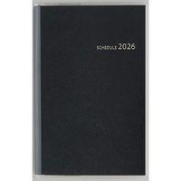 高橋書店 【2026年4月版】ビジネス手帳[小型版]1 手帳判 片側1週間+ノート 月曜始 チタングレー 846 1冊（直送品）