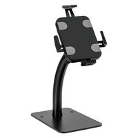 アール・エフ・ヤマカワ タブレットスタント卓上タイプ ブラック RFTS-TBK 1台（直送品）