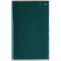 高橋書店 【2026年4月版】T'beauインデックス3 手帳判 見開き1週間 日曜始まり グリーン 653 1冊（直送品）