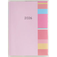 高橋書店 【2026年4月版】ミアクレールコケット3 A6 月間 日曜始まり ピンク 937 1冊（直送品）