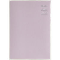 高橋書店 【2026年4月版】プラーノ4 B6 バーチカル 月曜始まり ラベンダーフロスト 864 1冊（直送品）