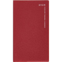 高橋書店 【2026年4月版】リベルデュオ3 手帳判 月間 日曜始まり クラッシーレッド 793 1冊（直送品）