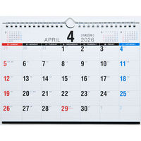 高橋書店 【2026年4月版】エコカレンダー壁掛・卓上 B5 日曜始まり T111 1冊（直送品）