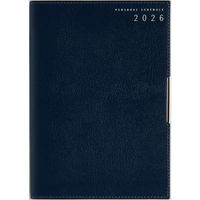 高橋書店 【2026年4月版】T'ディレクションダイアリー B6 バーチカル 月曜始まり ネイビー 641 1冊（直送品）