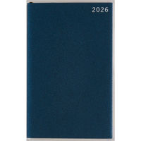 高橋書店 【2026年4月版】T'beauインデックス4 手帳判 片側1週間+ノート 月曜 紺 654 1冊（直送品）