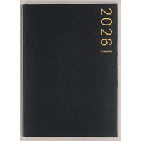 高橋書店 【2026年4月版】T'pure1 B7 片側1週間+ノート 月曜始まり ブラック 762 1冊（直送品）