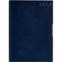 高橋書店 【2026年4月版】T'ディレクションダイアリーワイド A5 バーチカル 月曜始 ネイビー 645 1冊（直送品）