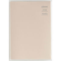 高橋書店 【2026年4月版】プラーノ3 B6 バーチカル 月曜始まり クレイホワイト 863 1冊（直送品）