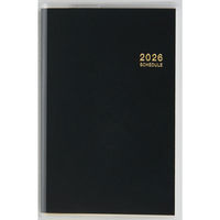 高橋書店 【2026年4月版】ビジネス手帳[小型版]5 手帳判 片側1週間+ノート 月曜始 黒 842 1冊（直送品）