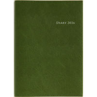 高橋書店 【2026年4月版】デスクダイアリーカジュアル6 A5 バーチカル 月曜始まり モスグリーン 966 1冊（直送品）