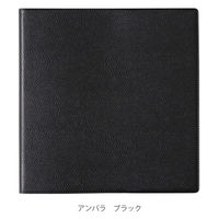 【2026年度 4月始まりダイアリー】　 クオバディス エグゼクティブノート4　アンパラ 両面1週間バーチカル ブラック1冊（直送品）