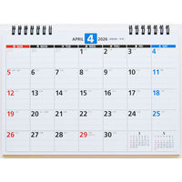 高橋書店 【2026年4月版】エコカレンダー卓上 B6 日曜始まり T157 1冊（直送品）