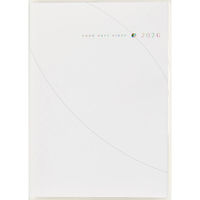 高橋書店 【2026年4月版】1年日記 B6 見開き1週間 月曜始まり 白 958 1冊（直送品）