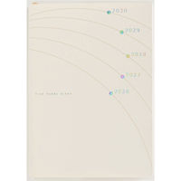 高橋書店 【2026年4月版】5年日記 B6 5年連用 クリーム 957 1冊（直送品）