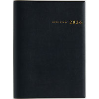 高橋書店 【2026年4月版】リングダイアリー A5 見開き1週間 月曜始まり 黒 972 1冊（直送品）
